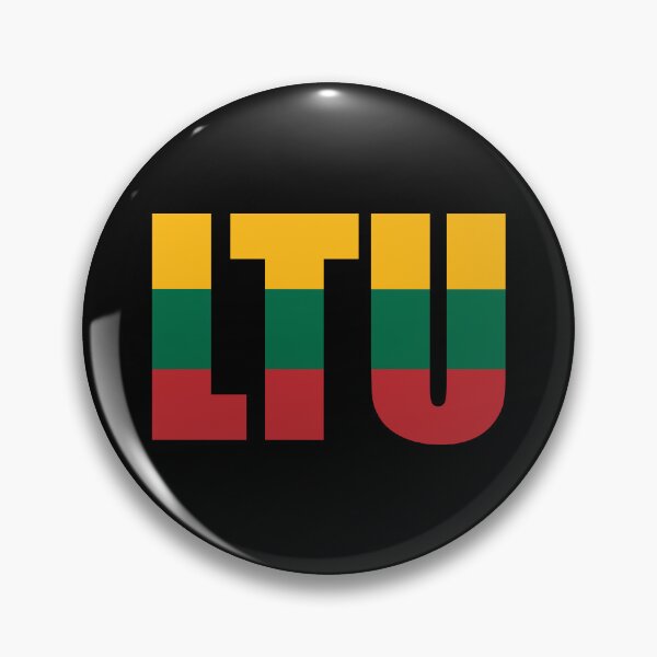 Item preview, Lithuania Flag Initials LT designed and sold by shitpostee.