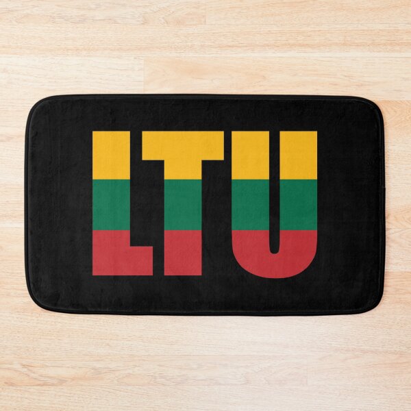 Item preview, Lithuania Flag Initials LT designed and sold by shitpostee.