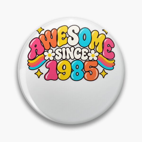 Item preview, Awesome Since 1985 Birthday Gift For Men Women Born In 1985 designed and sold by drawwiika+44.