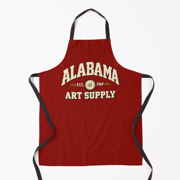 Item preview, Alabama Art Supply collegiate-style logo in cream designed and sold by Elizabeth Ragona.