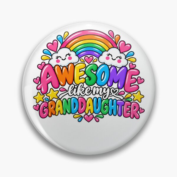 Item preview, Awesome Like My Granddaughter Grandparent Family Love designed and sold by drawwiika+44.