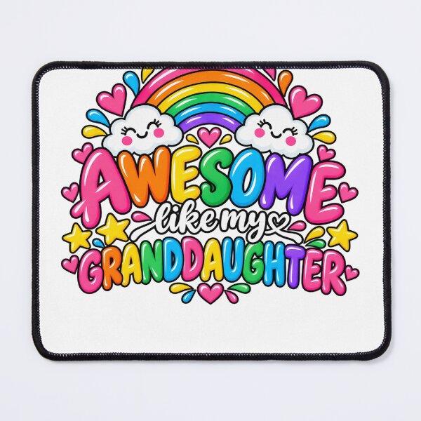 Item preview, Awesome Like My Granddaughter Grandparent Family Love designed and sold by drawwiika+44.