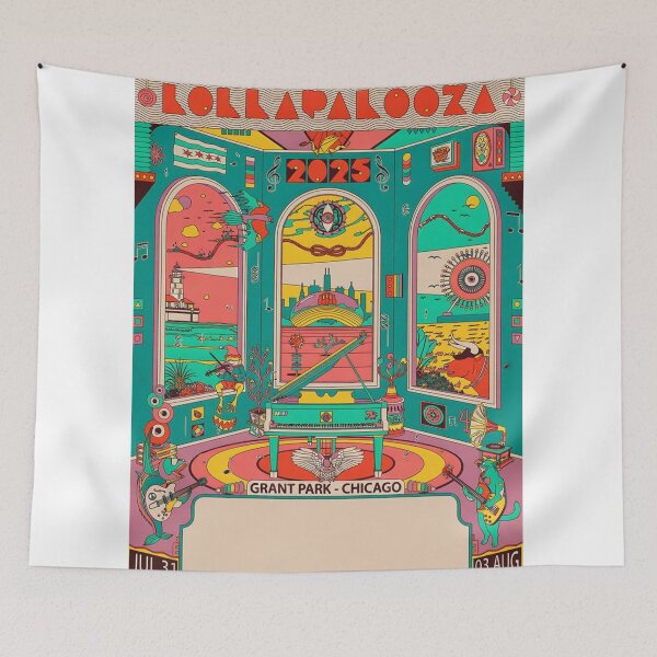 Item preview, Lollapalooza 2025 designed and sold by kobyradlife.