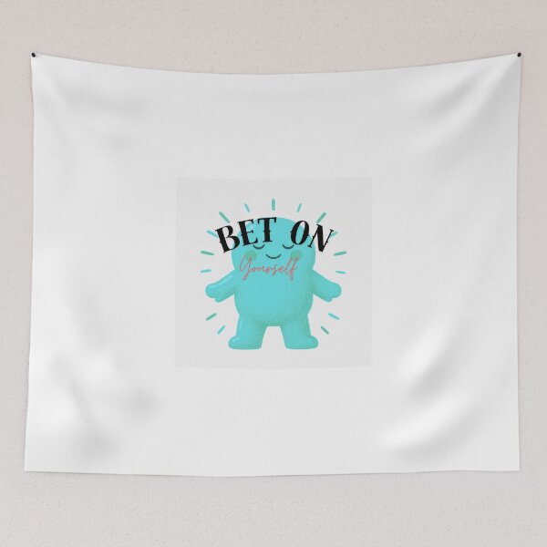 Item preview, Bet on Yourself Motivational Sticker designed and sold by TheDentalDoodle.