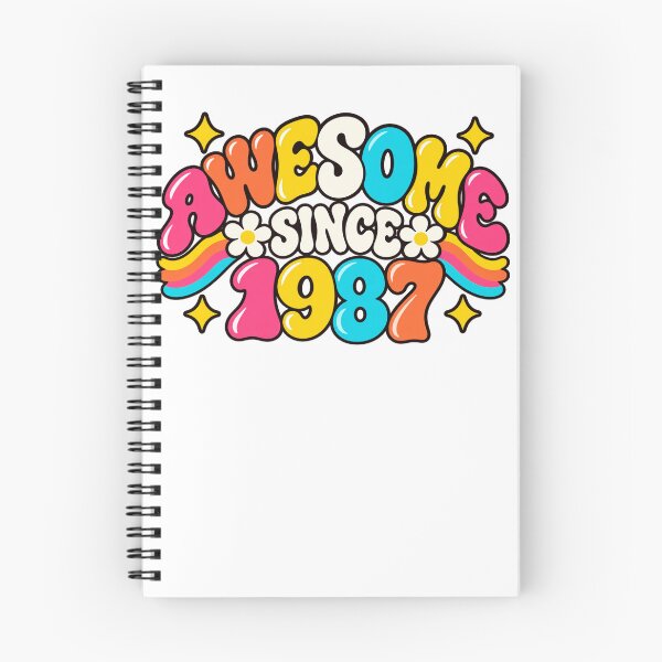 Item preview, Awesome Since 1987 Born In 1987 Birthday Celebration Gift designed and sold by drawwiika+44.