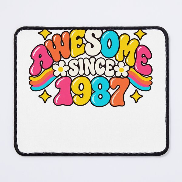 Item preview, Awesome Since 1987 Born In 1987 Birthday Celebration Gift designed and sold by drawwiika+44.