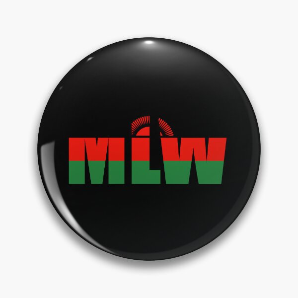 Item preview, Malawi Flag Initials MW designed and sold by shitpostee.