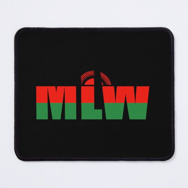 Item preview, Malawi Flag Initials MW designed and sold by shitpostee.