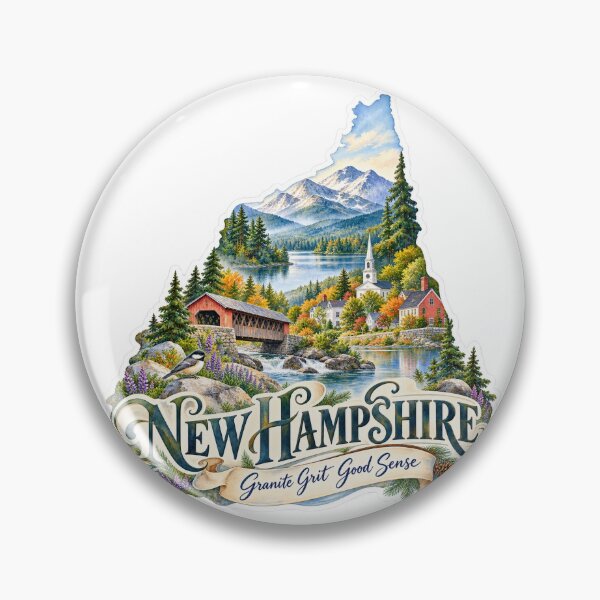 Item preview, New Hampshire Granite Grit Good Sense designed and sold by Whimspired By Paxx.