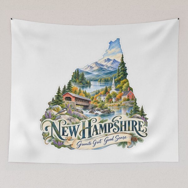 Item preview, New Hampshire Granite Grit Good Sense designed and sold by Whimspired By Paxx.