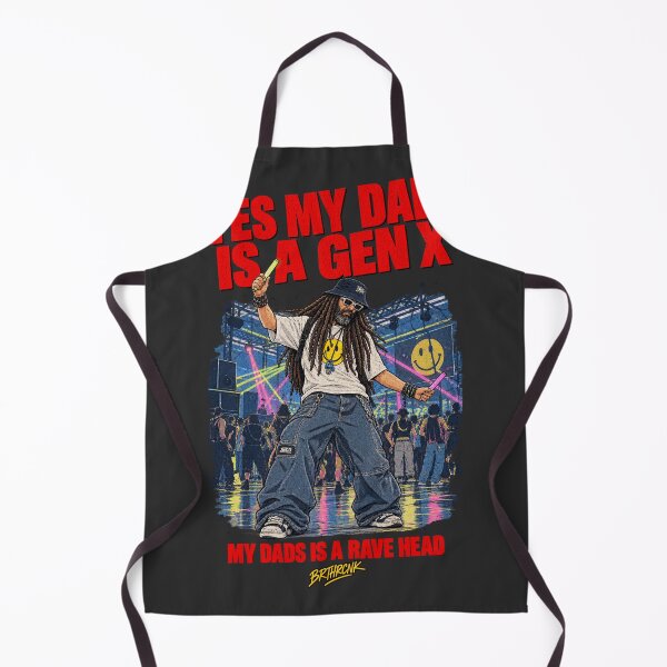 Item preview, Yes My Dads Is A Gen X My Dads Is A Rave Head - 90s Rave Dad Art designed and sold by BRTHRCNK01.