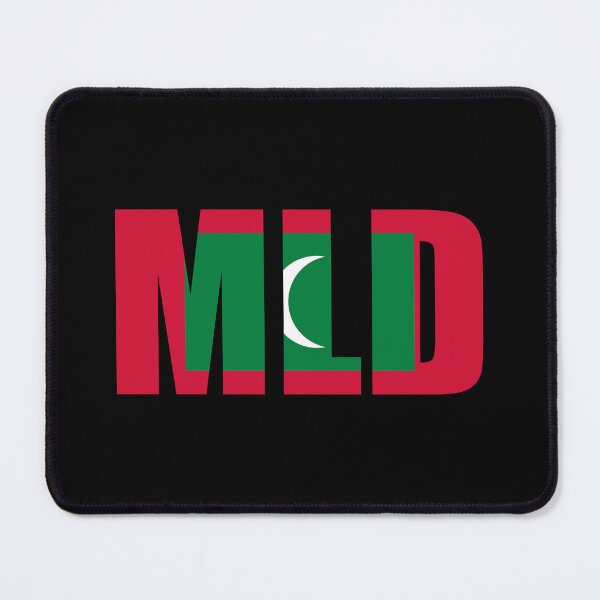 Item preview, Maldives Flag Initials MV designed and sold by shitpostee.