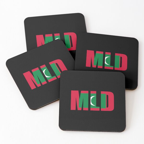 Item preview, Maldives Flag Initials MV designed and sold by shitpostee.