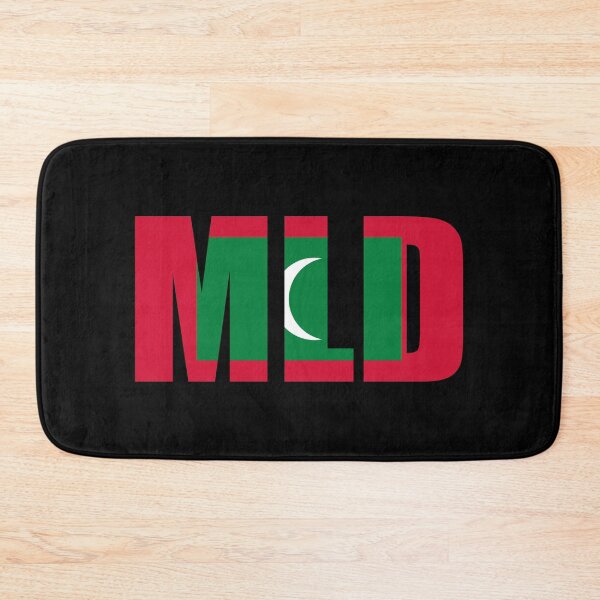 Item preview, Maldives Flag Initials MV designed and sold by shitpostee.