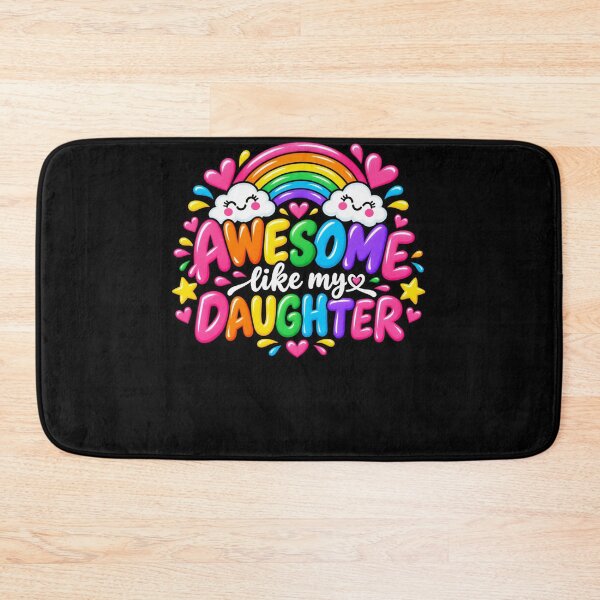 Item preview, Awesome Like My Daughter Proud Mom Dad Parent Family designed and sold by drawwiika+44.