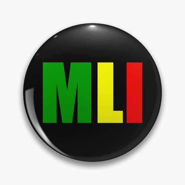 Item preview, Mali Flag Initials ML designed and sold by shitpostee.