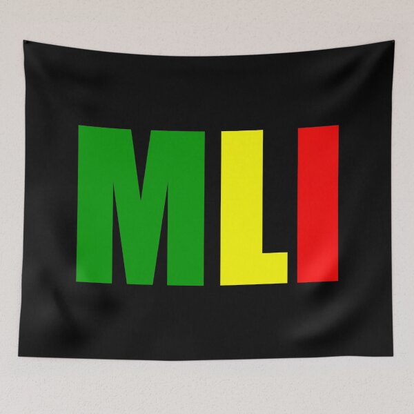 Item preview, Mali Flag Initials ML designed and sold by shitpostee.