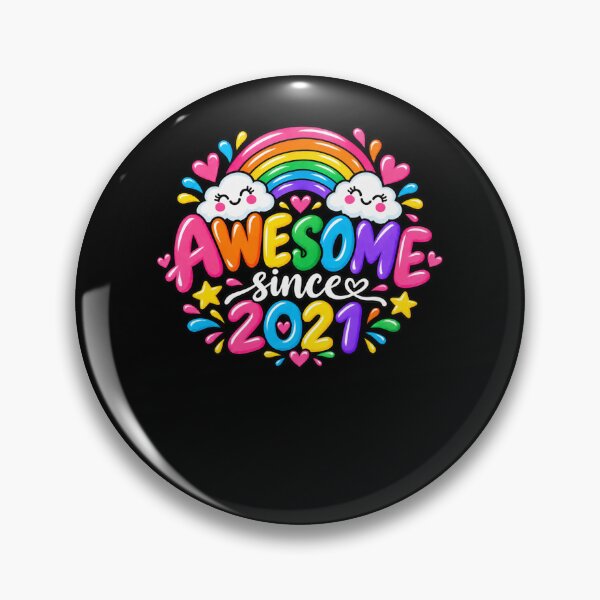 Item preview, Awesome Since 2021 Birthday Celebration Born In 2021 Milestone designed and sold by drawwiika+44.