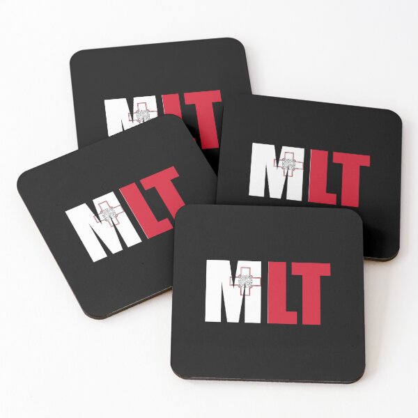 Item preview, Malta Flag Initials MT designed and sold by shitpostee.