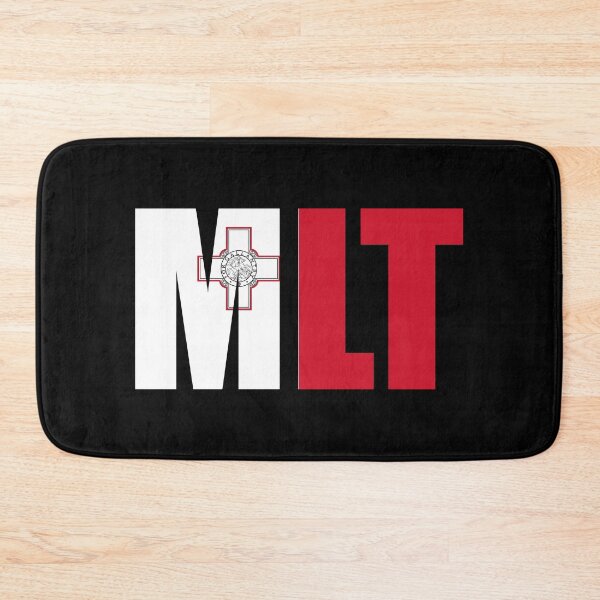 Item preview, Malta Flag Initials MT designed and sold by shitpostee.