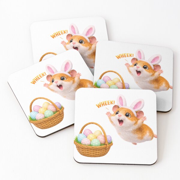 Item preview, Hamster Easter Basket Hop designed and sold by Sillytoe.