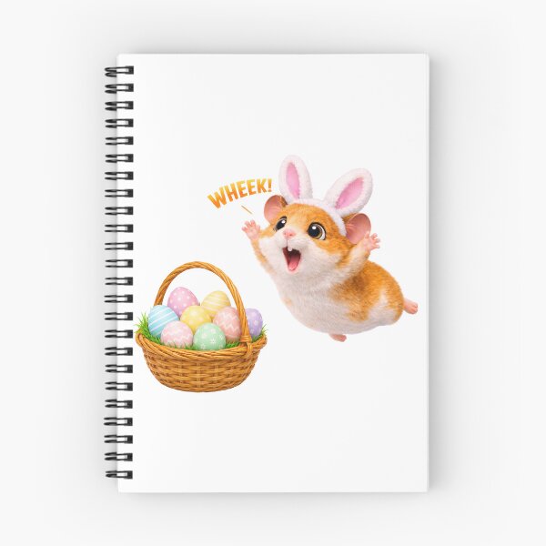 Item preview, Hamster Easter Basket Hop designed and sold by Sillytoe.