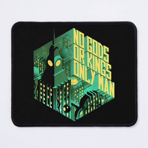 Item preview, No Gods Or Kings Only Man Bioshock Rapture Art designed and sold by reishaval.