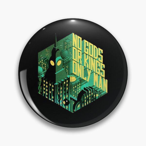 Item preview, No Gods Or Kings Only Man Bioshock Rapture Art designed and sold by reishaval.