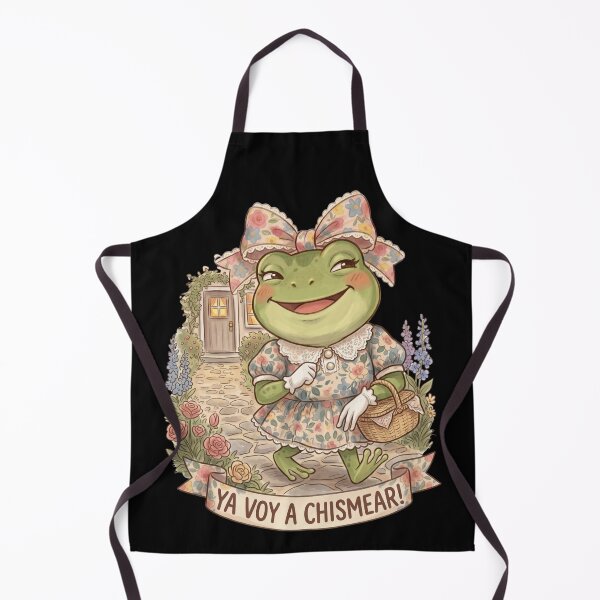 Item preview, Ya Voy A Chismear Cute Frog Basket Tee designed and sold by BeaBuzz.