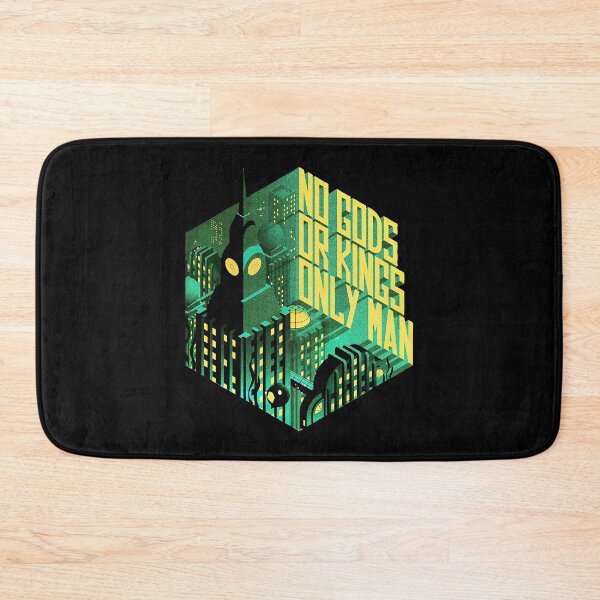 Item preview, No Gods Or Kings Only Man Bioshock Rapture Art designed and sold by reishaval.