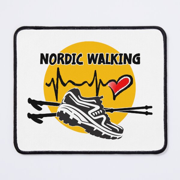 Item preview, A fun design for nordic walking enthusiasts who never miss a chance to hit the trails designed and sold by PERIferyART.