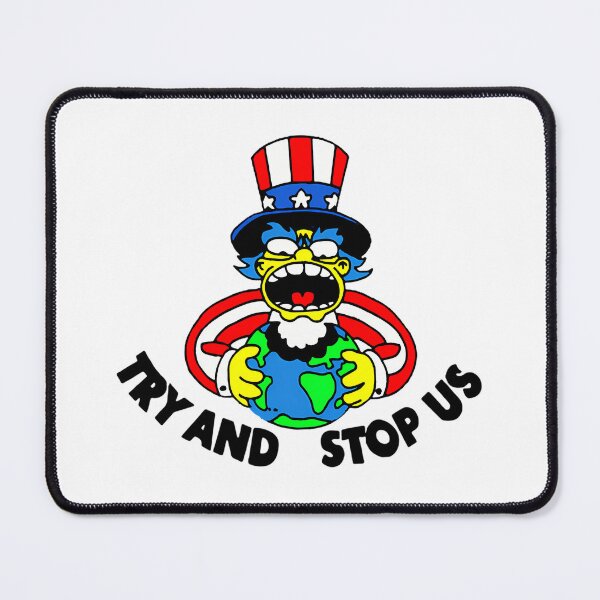 Item preview, Try And Stop Us Funny American Cartoon Uncle Sam designed and sold by Abri81.