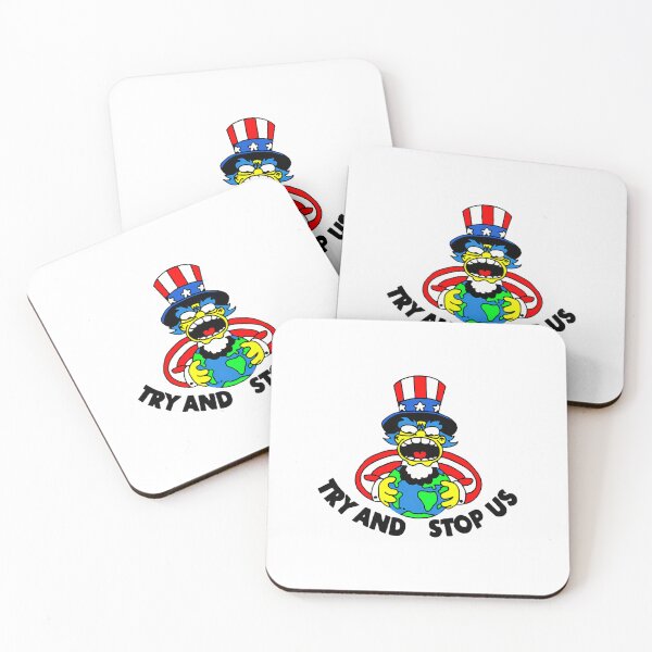 Item preview, Try And Stop Us Funny American Cartoon Uncle Sam designed and sold by Abri81.
