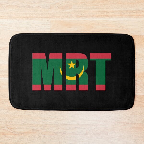 Item preview, Mauritania Flag Initials MR designed and sold by shitpostee.
