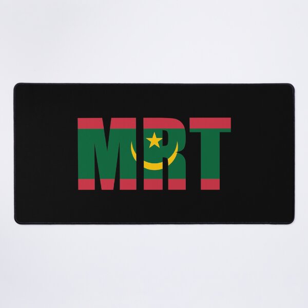 Item preview, Mauritania Flag Initials MR designed and sold by shitpostee.