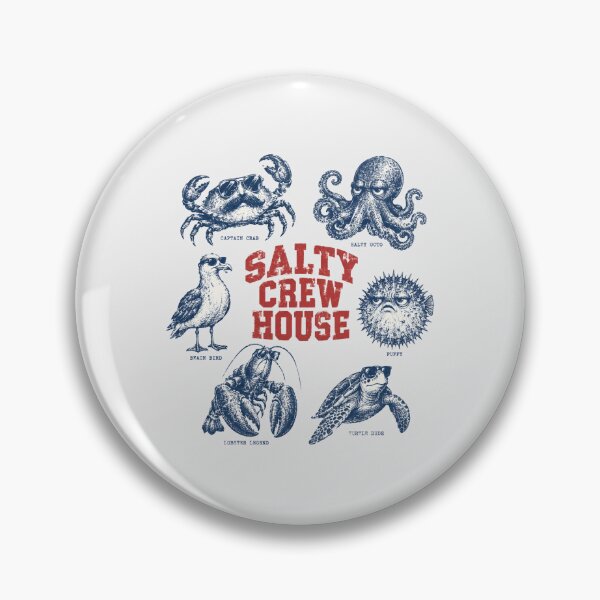 Item preview, Beach Crew House Funny Coastal Animals Retro designed and sold by Yellowriversss.