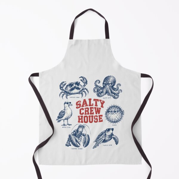 Item preview, Beach Crew House Funny Coastal Animals Retro designed and sold by Yellowriversss.