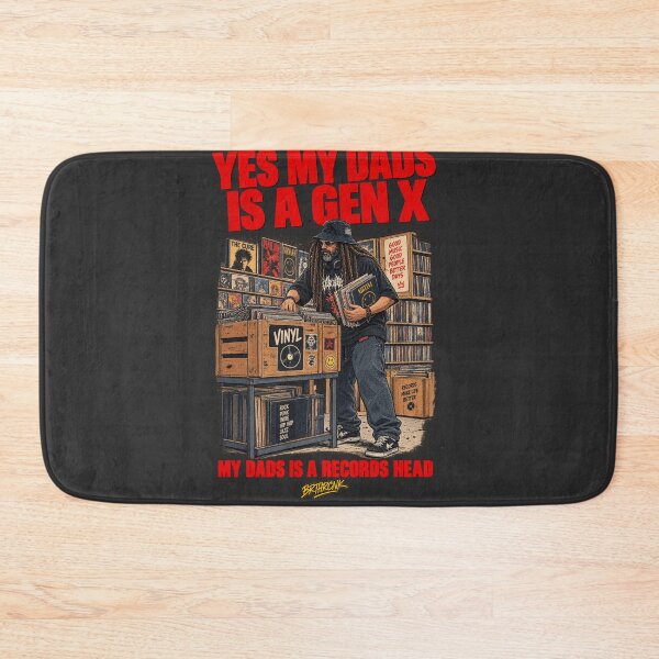 Item preview, Yes My Dads Is A Gen X My Dads Is A Records Head - Vinyl Record Dad Art designed and sold by BRTHRCNK01.