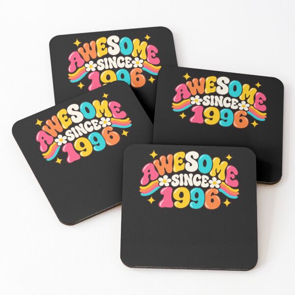 Item preview, Awesome Since 1996 Birth Year Birthday Gift For People Born In 1996 designed and sold by drawwiika+44.