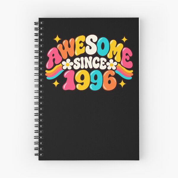 Item preview, Awesome Since 1996 Birth Year Birthday Gift For People Born In 1996 designed and sold by drawwiika+44.