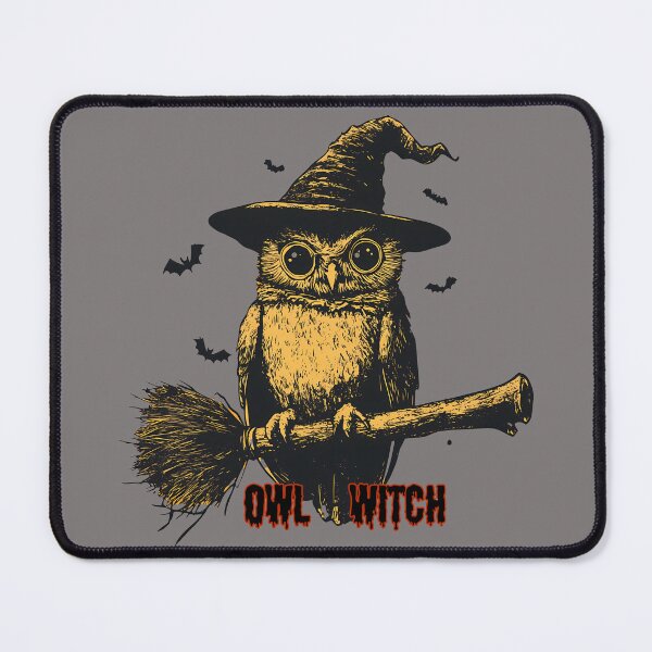 Item preview, Owl Witch Halloween Costume Graphic Art designed and sold by SeJaa.