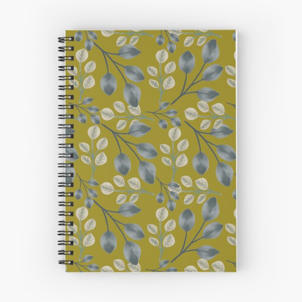 Item preview, Botanical Foliage Dark Mustard Seamless Pattern Art designed and sold by ​Jyoti Digital Artist.