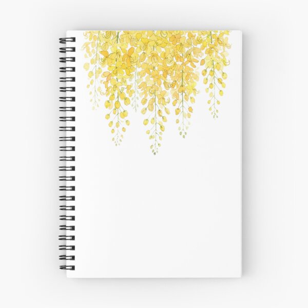 Item preview, Golden Shower Tree Vintage Watercolor Floral Art designed and sold by bvdesignart.