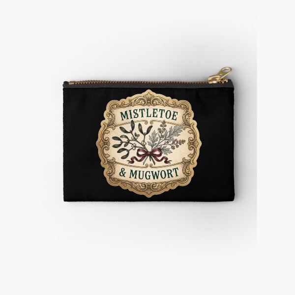 Item preview, Mistletoe and Mugwort — Yule Apothecary Label designed and sold by TheCalmEdit.