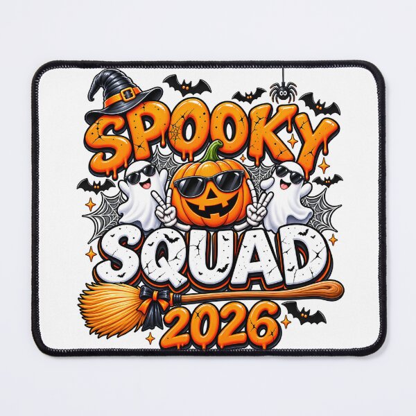 Item preview, Spooky Squad 2026 Matching Family Halloween Ghost Costume Long Sleeve T-Shirt designed and sold by Othinus.