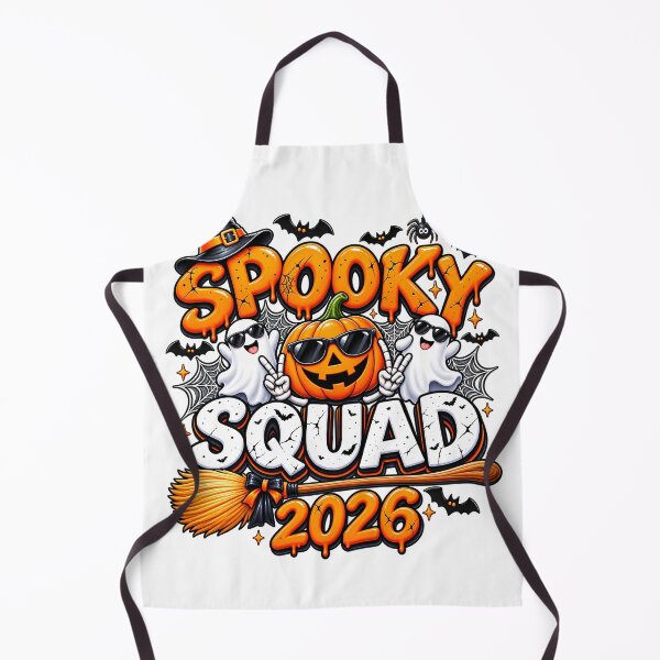 Item preview, Spooky Squad 2026 Matching Family Halloween Ghost Costume Long Sleeve T-Shirt designed and sold by Othinus.