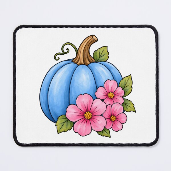 Item preview, Pumpkin with Flowers designed and sold by GraphicsClub.
