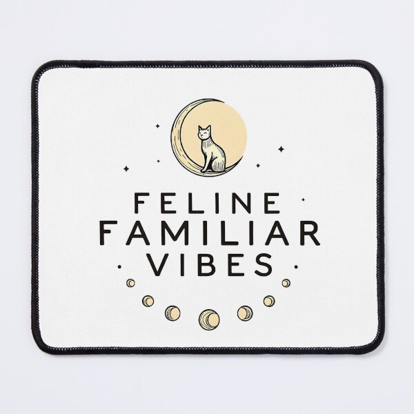 Item preview, Cat feline familiar vibes with moon happy halloween designed and sold by Panya-Design.