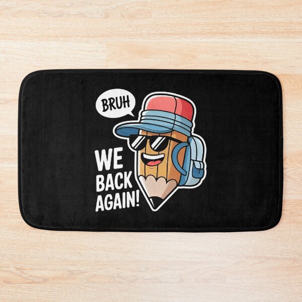 Item preview, Bruh Cool Pencil With Sunglasses & Backpack Back to School Funny designed and sold by Zizo-DR44.
