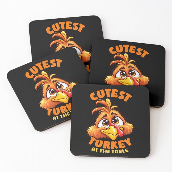 Item preview, Funny Thanksgiving - Cutest Turkey At The Table  designed and sold by Made by Tamar.